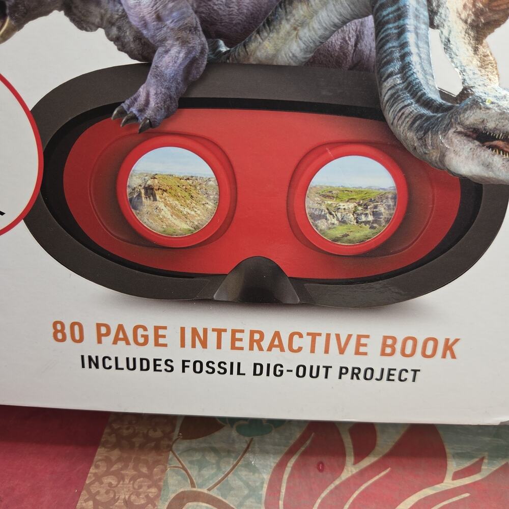 New Abacus Illustrated Interactive VR Learning Activity Set Assorted Dinosaurs - Picture 3 of 11